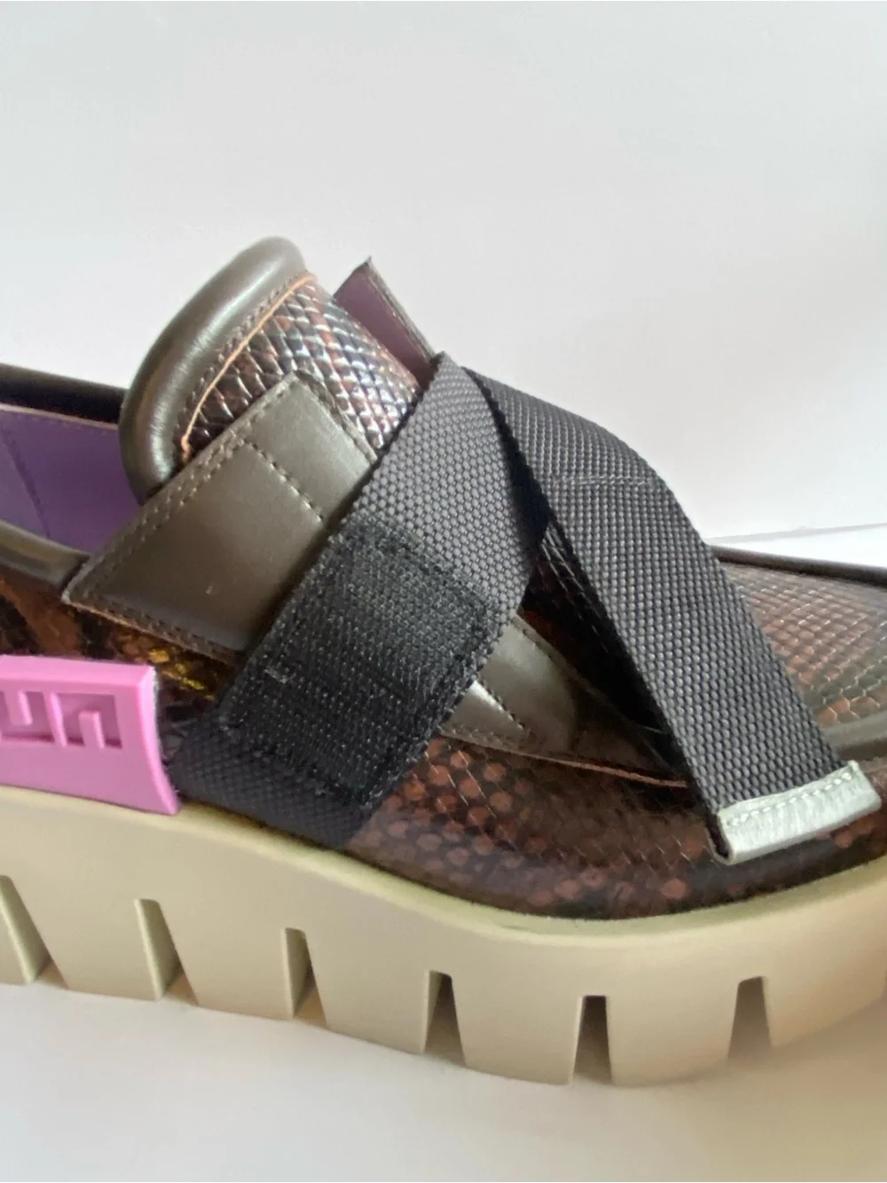 NWOB United Nude Platform Loafers Women’s 10 Chunky Lug Sole